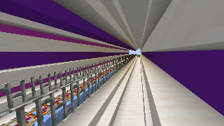 Minecraft Color Tunnel Schematic (litematic)