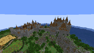Minecraft Massive Castle 3 Schematic (litematic)