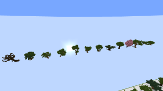 image of Medium Tree Pack 3 (13 Trees) by Exsilit Minecraft litematic