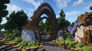 image of Draenei Gateway by Eternal Dawn Minecraft litematic