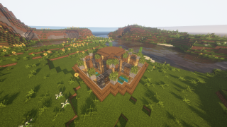 image of survival house by Jackski Minecraft litematic