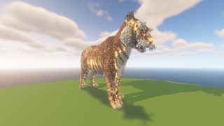 image of Tiger (Creative Only) by Unknown Minecraft litematic