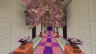image of Cherry Tunnel  by ArunPlays Minecraft litematic