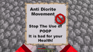 Minecraft Anti Diorite Movement. Schematic (litematic)