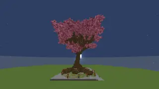 Minecraft Huge Sakura Tree Schematic (litematic)