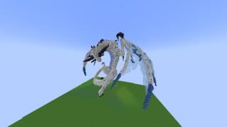 image of Mythical Concrete Dragon by spacecod Minecraft litematic