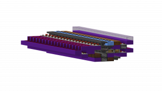 Minecraft Gold Block Crafter - Plasma Blade Schematic (Litematic)
