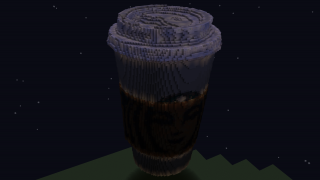 Minecraft Starbucks Cup Schematic (litematic)