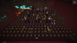 image of 400+ SKULLS/HR!!!!! EVEN MORE INSANE WITHER SKELETON FARM!!!  by Fortun8diamond Minecraft litematic