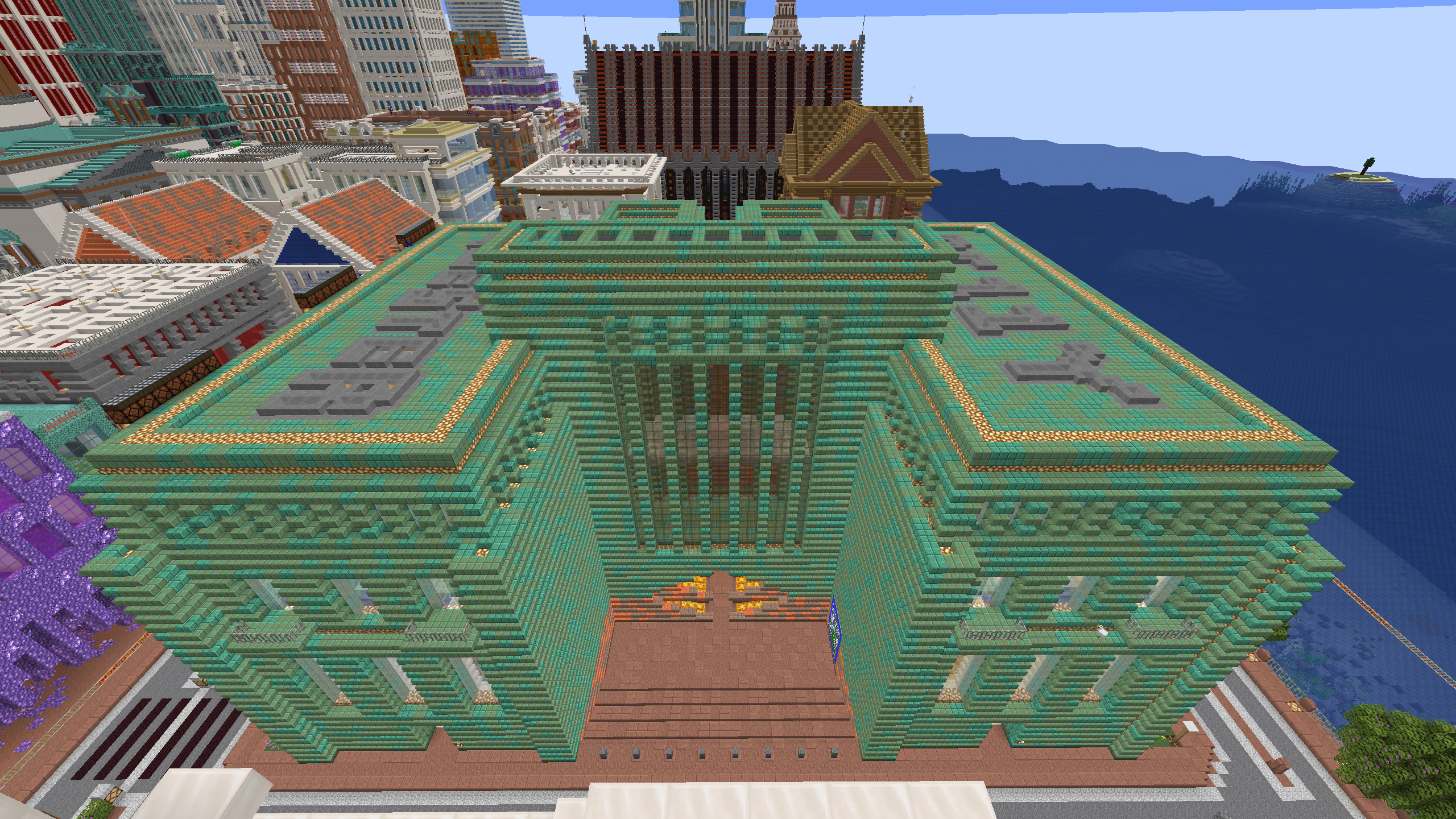 Minecract Radiant Palace schematic (litematic)