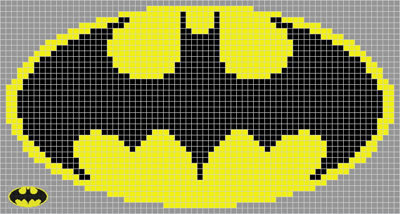 batman logo minecraft