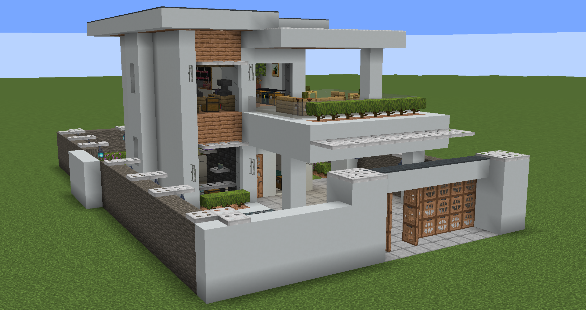 Minecract July House Contest Entry schematic (litematic)