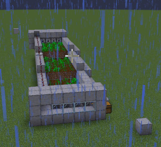 Minecract wheat and more crops farm schematic (litematic)
