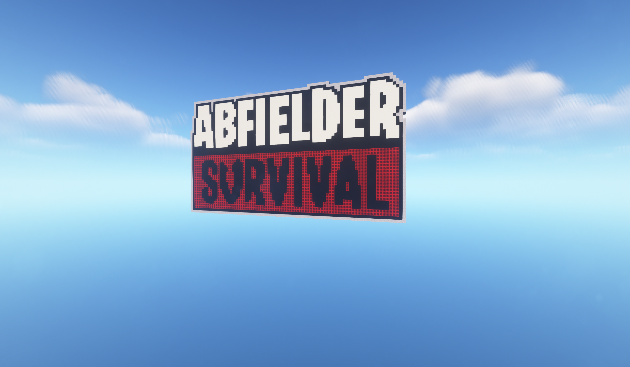Minecract Abfielder Survival Logo schematic (litematic)
