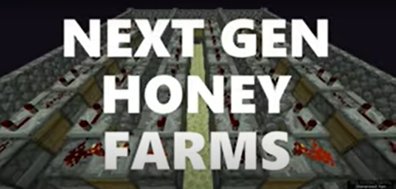 Minecract Honey Farm  schematic (litematic)