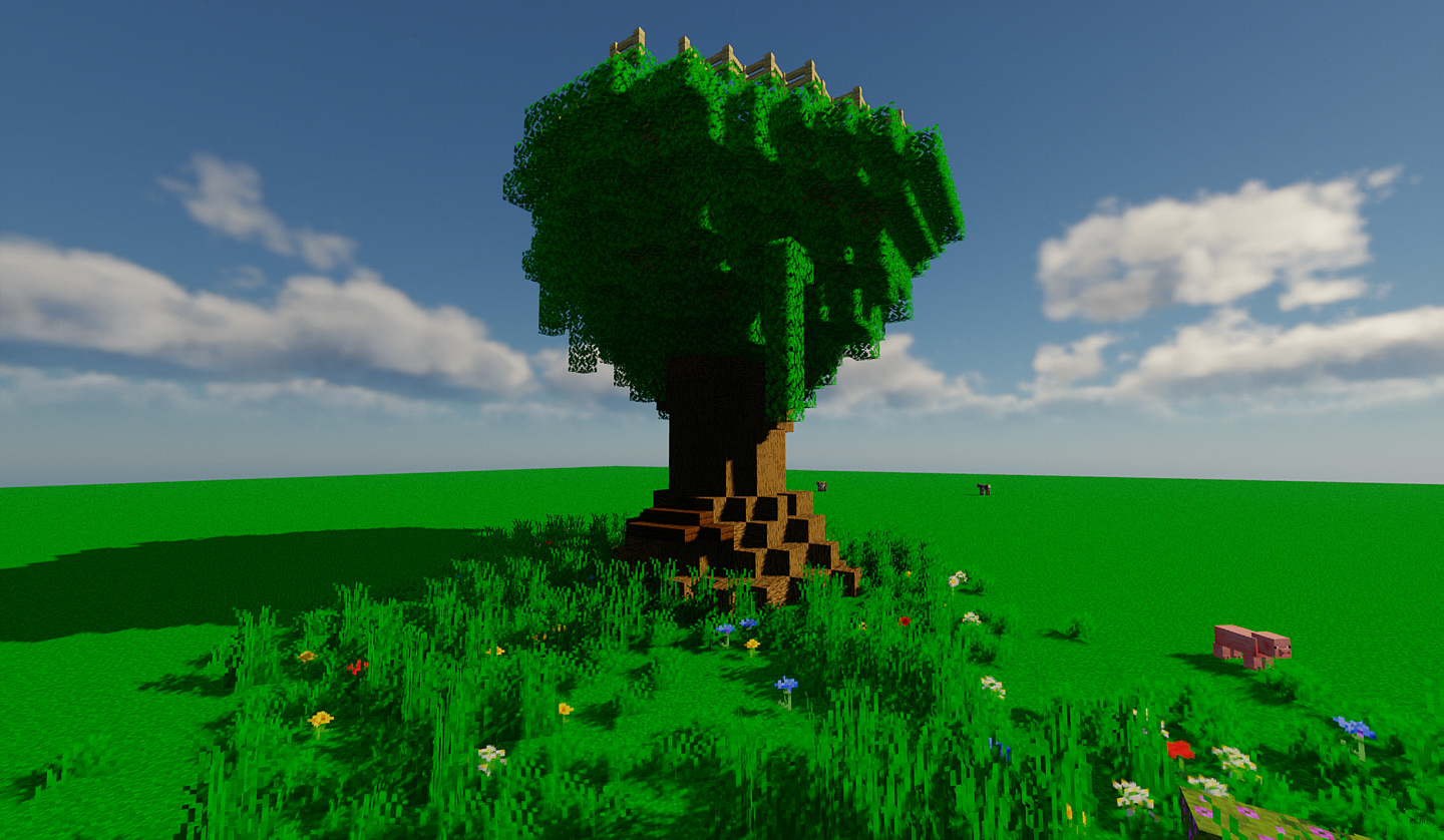 Minecract Tree Hause by Milord schematic (litematic)