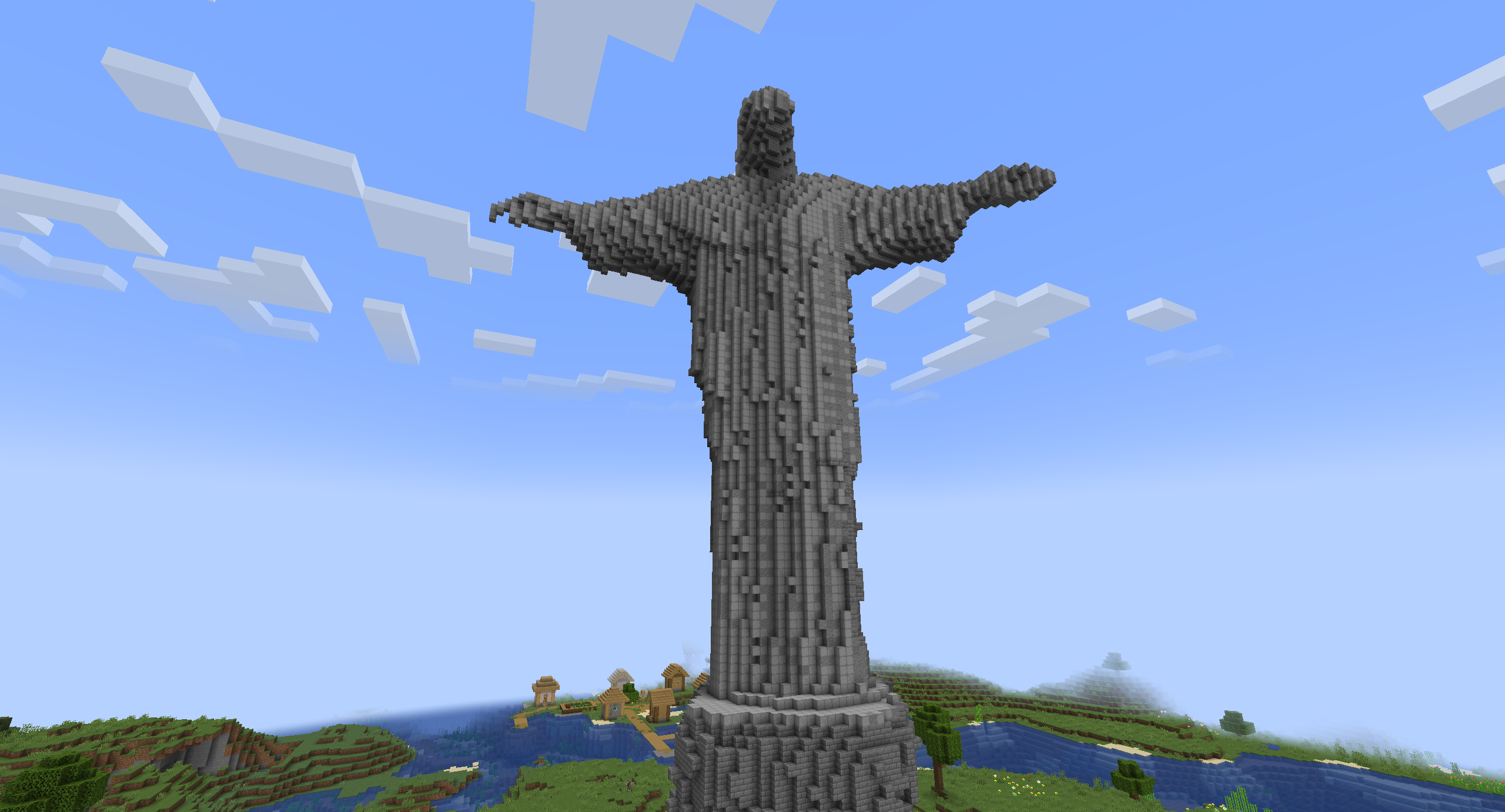 Cristo Redentor (Rio de Janeiro) Minecraft Schematic
