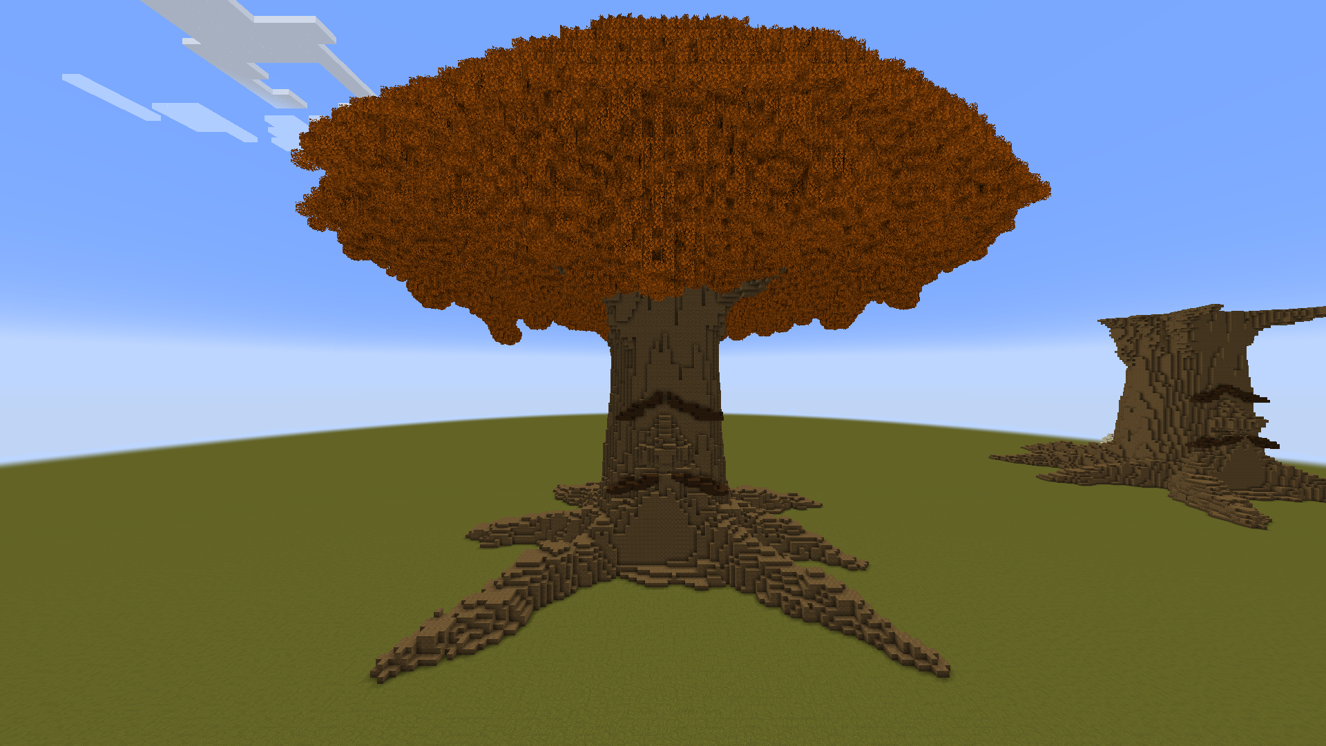 Minecract The Great Deku Tree schematic (litematic)