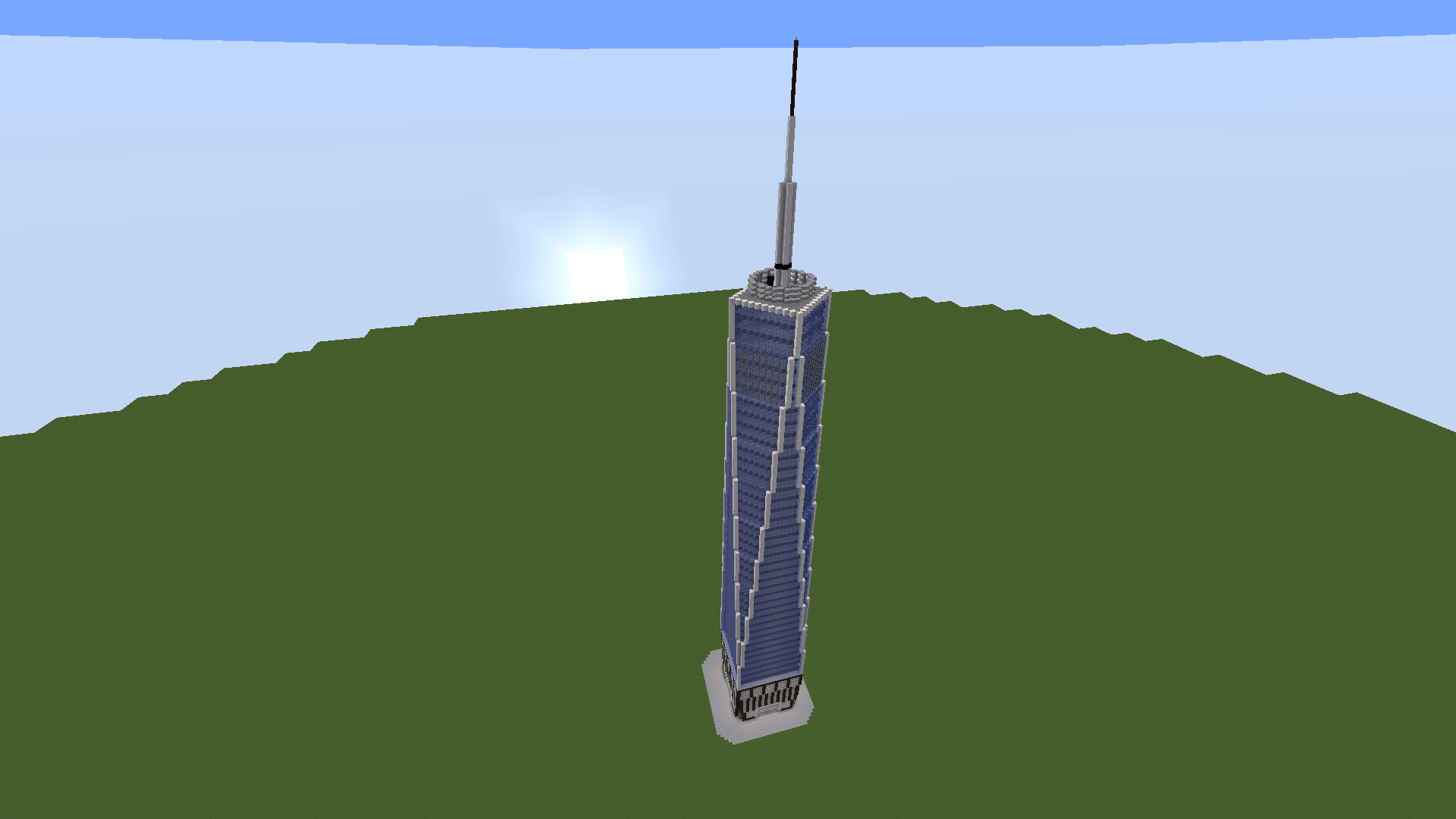 Minecract One World Trade Center schematic (litematic)